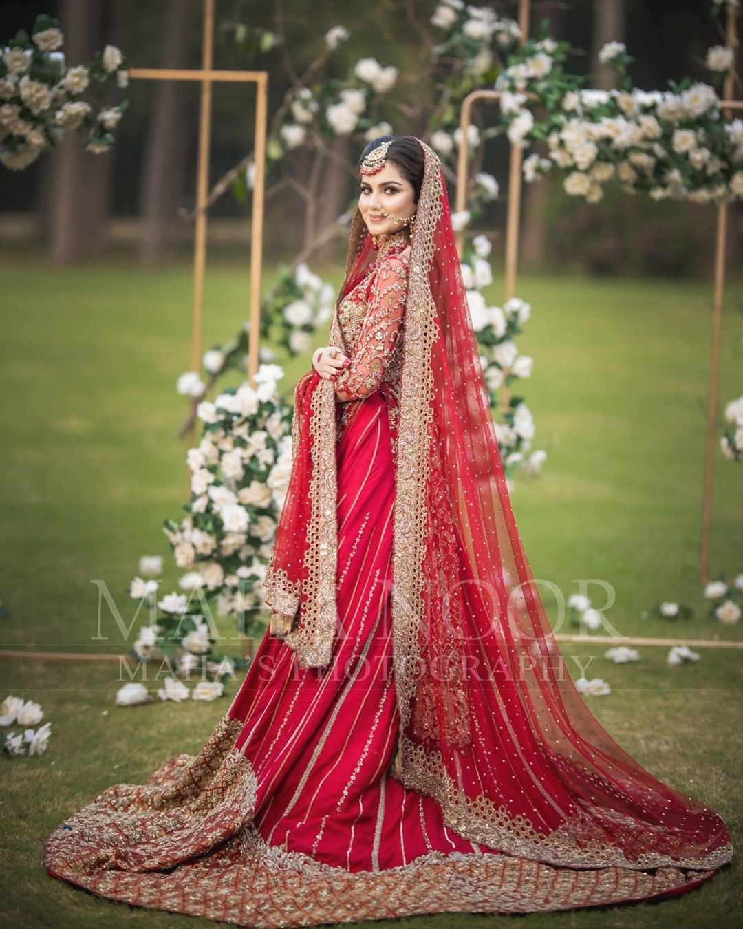 Gorgeous Syeda Tuba Aamir Latest Bridal Shoot