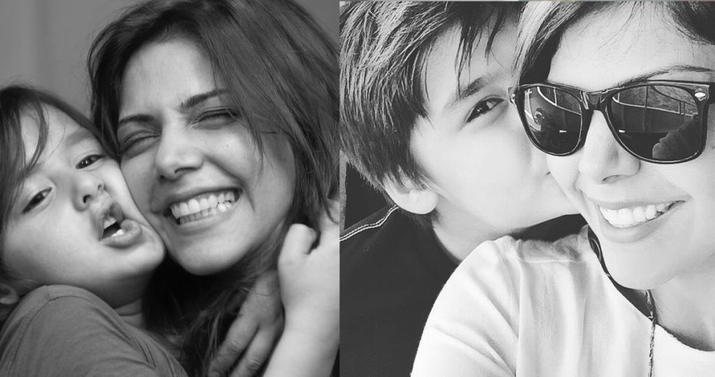 Adorable Pictures Of Hadiqa Kiani With Her Son