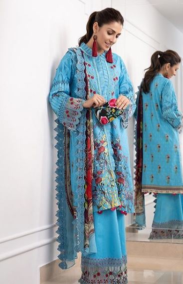 Ayeza Khan In The Latest Lawn Collections