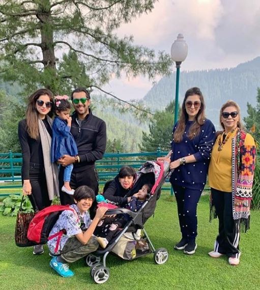 Aisam-ul-Haq Qureshi On A Family Vacation At Nathia Gali