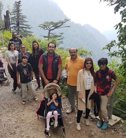 Aisam-ul-Haq Qureshi On A Family Vacation At Nathia Gali