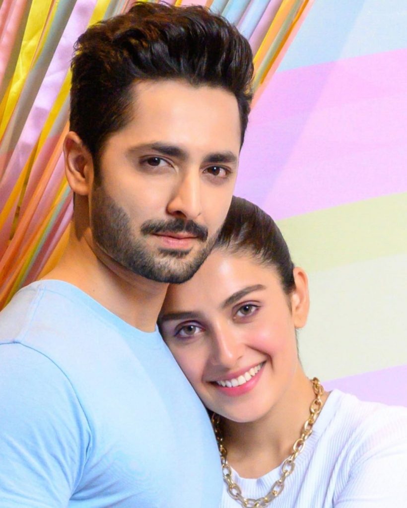 Ayeza Khan Wishing Anniversary To Danish Taimoor