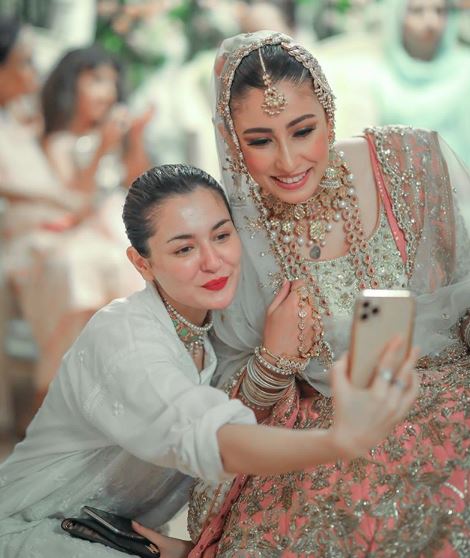 Immense Love From Celebrities And Hania Amir As Made Of Honour At The Wedding of Mavi Kayani