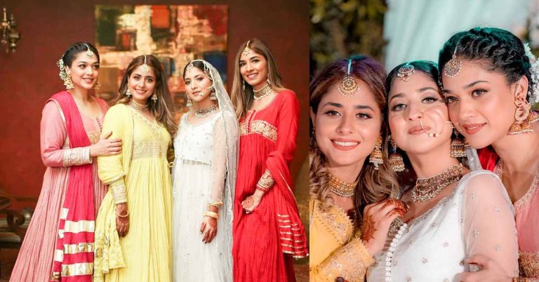 Pictures Of Sanam Jung With Sisters At Her Sister’s Wedding