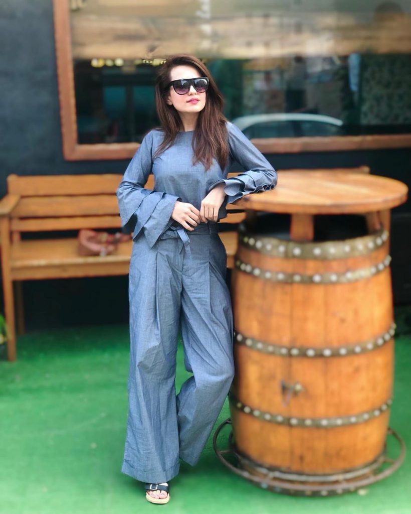 Sizzling Hot Pictures of Sumbul Iqbal in Western Dresses