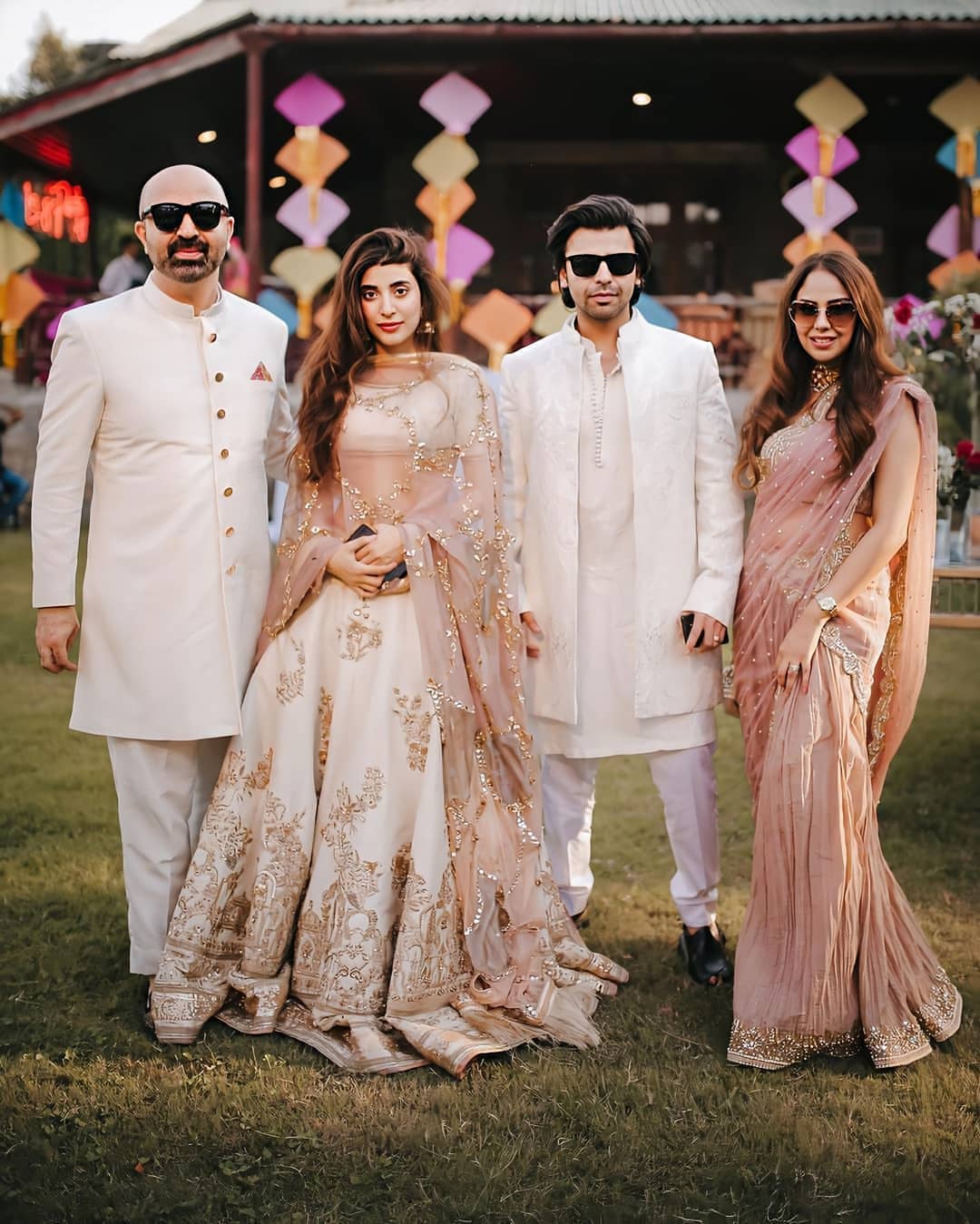 Urwa Hocane and Farhan Saeed Clicks From Friends Wedding