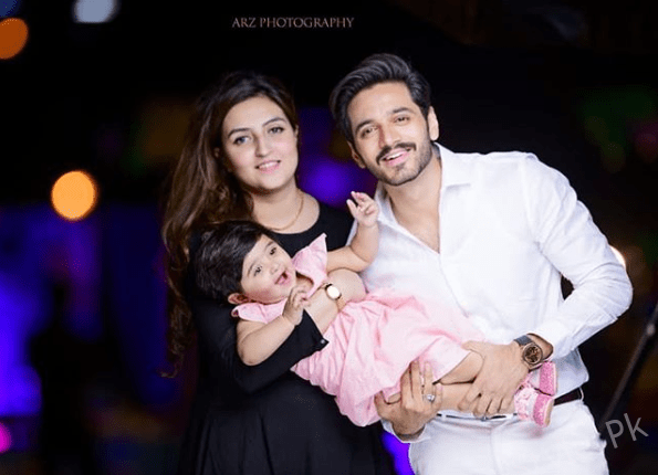 Latest Pictures Of Actor Wahaj Ali With His Daughter Amirah