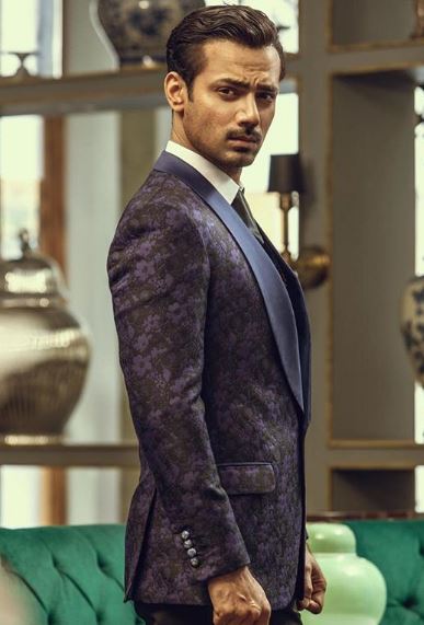 Zahid Ahmed In Luxury Evening Wear Collection By Emraan Rajput