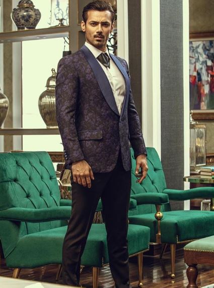 Zahid Ahmed In Luxury Evening Wear Collection By Emraan Rajput