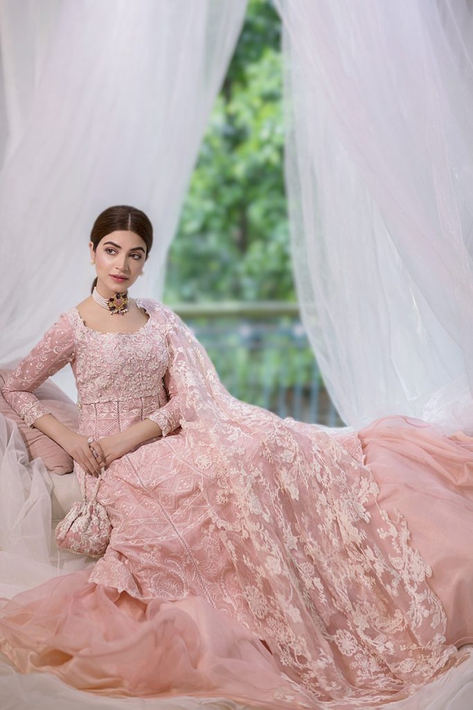 Kinza Hashmi Latest Shoot For Nikkah Collection