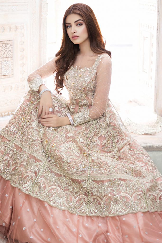 Kinza Hashmi Latest Shoot For Nikkah Collection