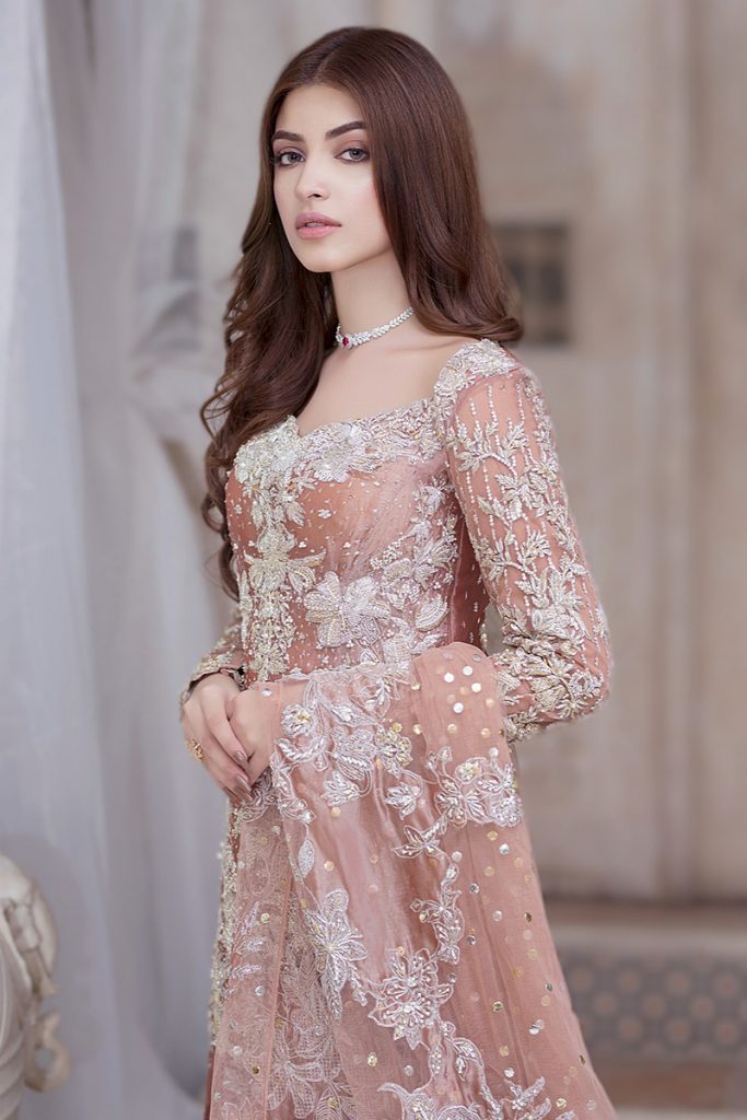 Kinza Hashmi Latest Shoot For Nikkah Collection