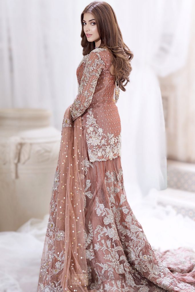 Kinza Hashmi Latest Shoot For Nikkah Collection