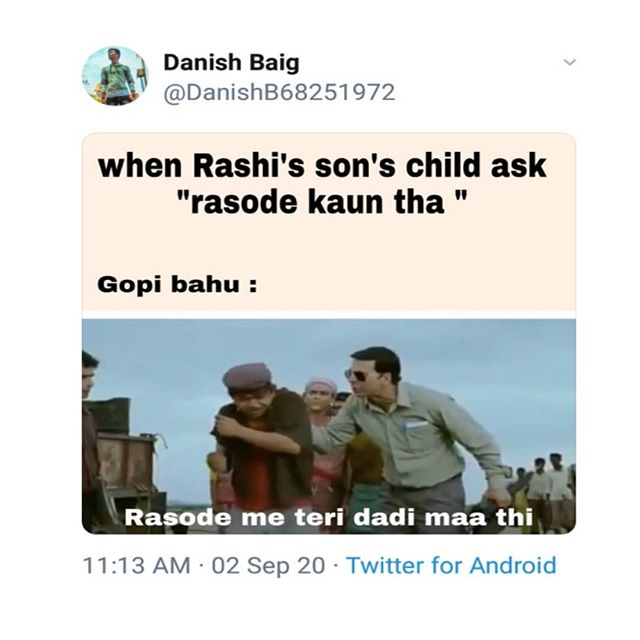 Here Are All The 'Rasode Mai Kaun Tha' Memes Which Will Make Your Day