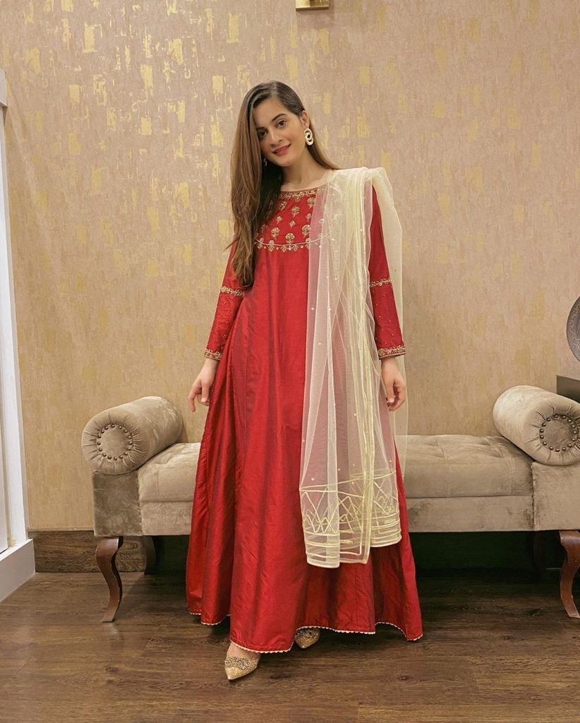 Top 10 Beautiful Dresses Worn By Aiman Khan