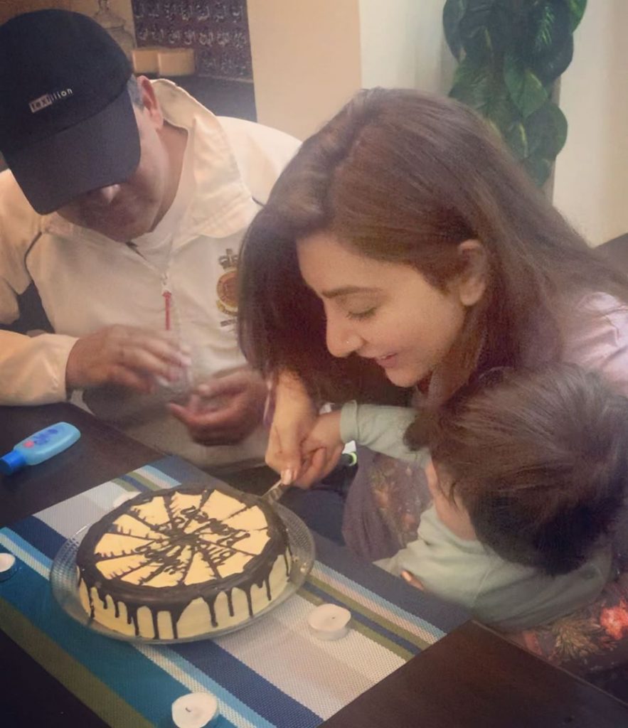 Aisha Khan Celebrating Birthday With Family