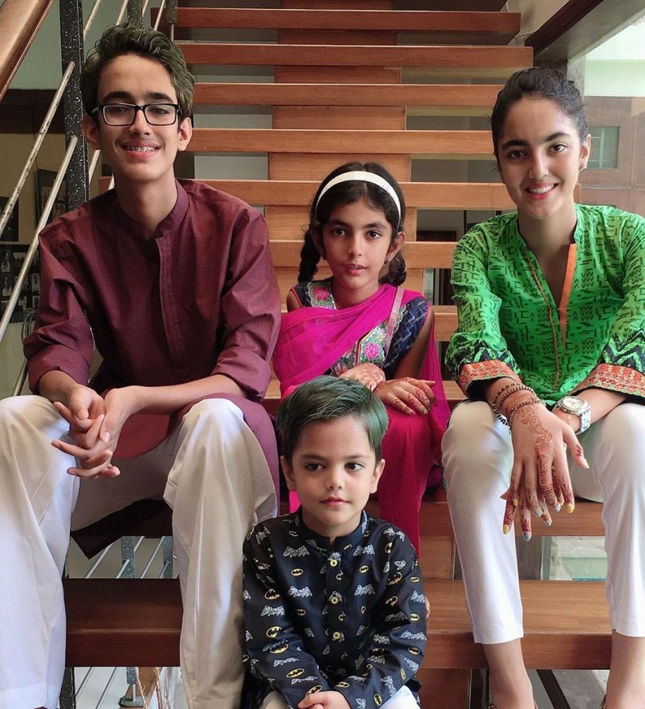 Latest Pictures Of Nadia Hussain With Her Family