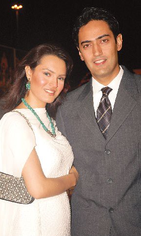 Unseen Pictures of Nadia Hussain with Her Husband Atif Khan