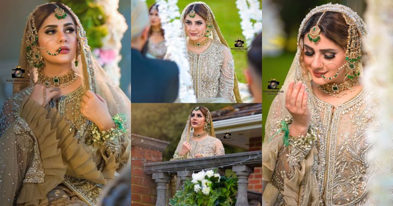 Gorgeous Kubra Khan Bridal Makeup Shoot Campaign ‎”Adaab e Nikkah” for Kanzah Beauty