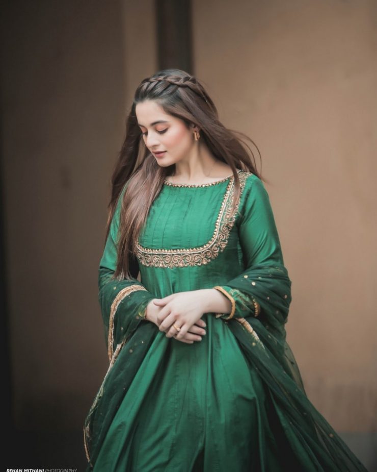 Top 10 Beautiful Dresses Worn By Aiman Khan Reviewitpk 3918