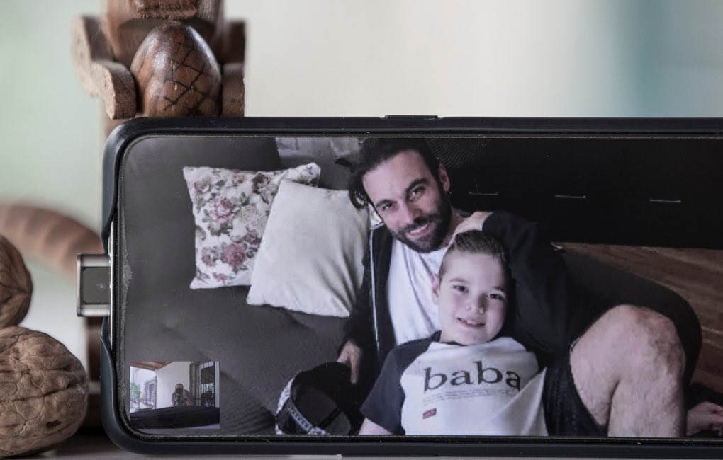 Adorable Pictures Of Cavit Cetin With His Son
