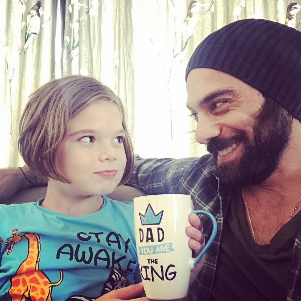 Adorable Pictures Of Cavit Cetin With His Son