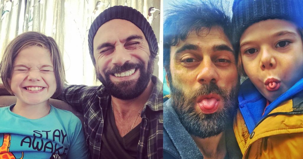 Adorable Pictures Of Cavit Cetin With His Son