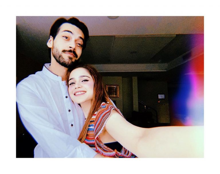 Aima Baig And Shahbaz Shigri Playing Some Fun Games Together