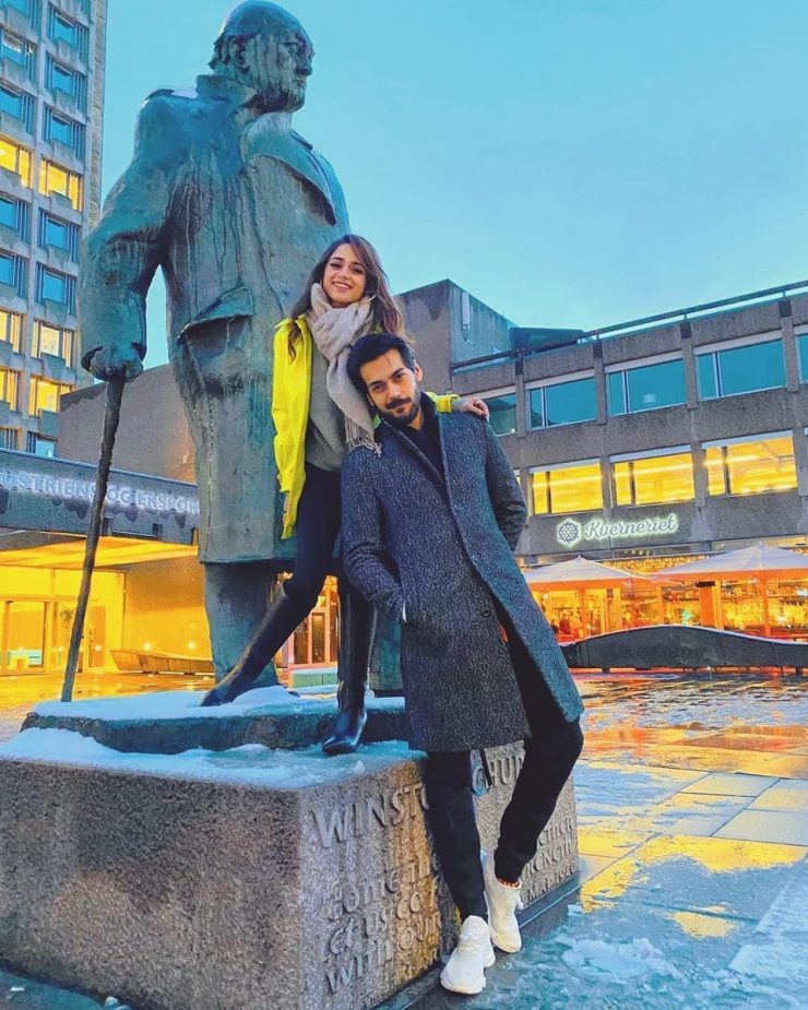 Aima Baig And Shahbaz Shigri Playing Some Fun Games Together