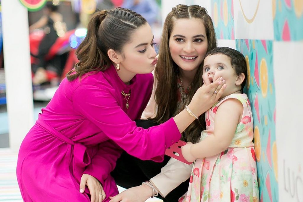 Aiman Khan Gives Shut Up Call To Haters Criticizing Amal's Birthday Party 