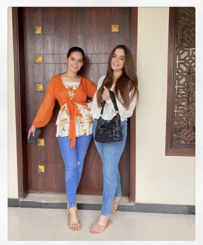 Aiman And Minal Khan Latest Photoshoot For AnMCloset