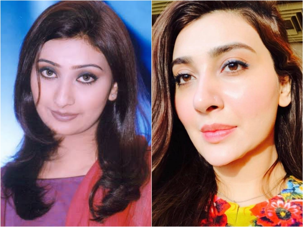 Pakistani Celebrities Before and After Nose Surgery