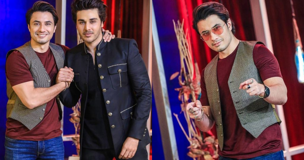 Ali Zafar's Pictures From The Sets Of Bol Nights With Ahsan Khan