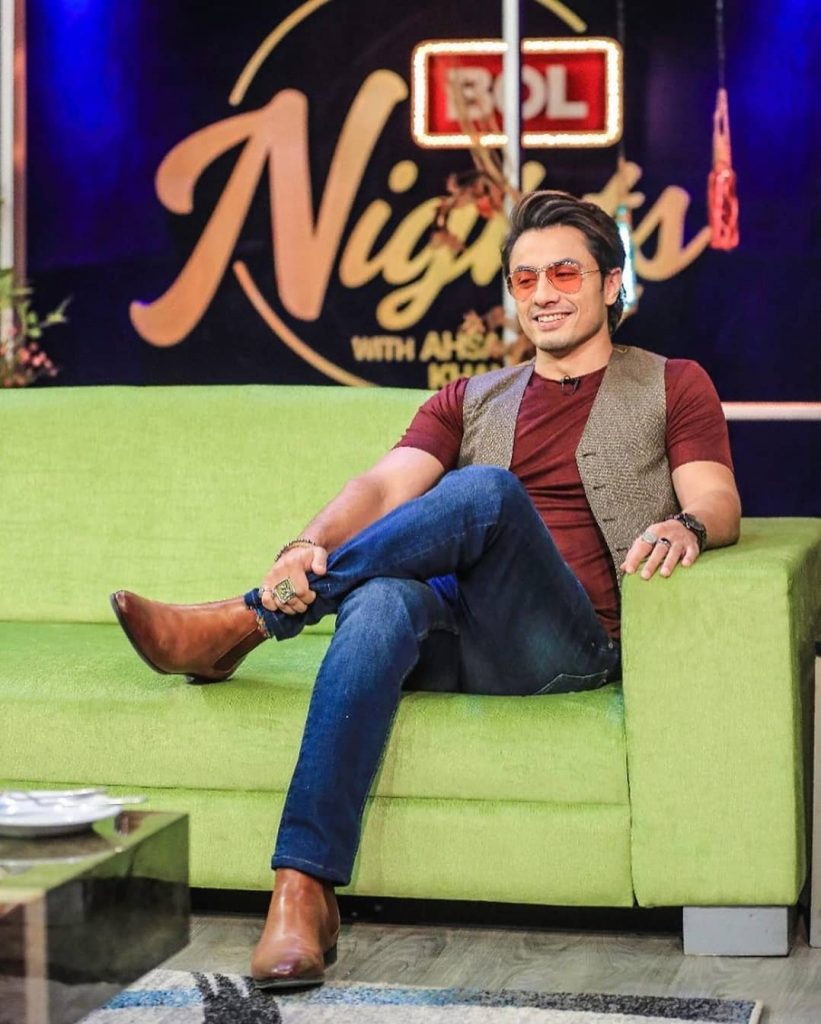 Ali Zafar's Pictures From The Sets Of Bol Nights With Ahsan Khan