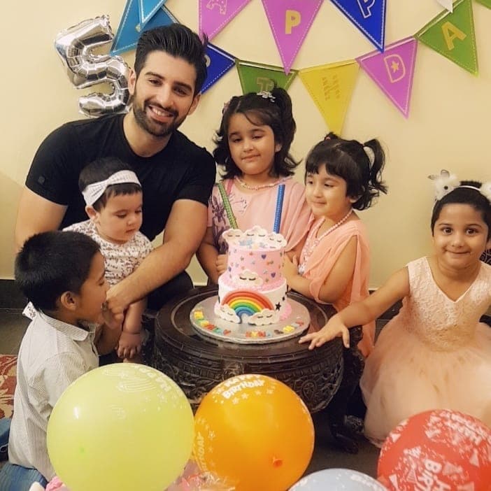 Muneeb Butt Niece Zyna Shahzeb’s Birthday Party Pictures with Amal Muneeb