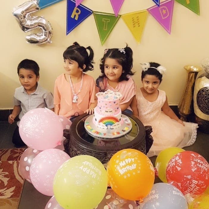 Muneeb Butt Niece Zyna Shahzeb’s Birthday Party Pictures with Amal Muneeb