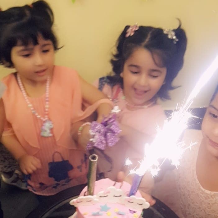 Muneeb Butt Niece Zyna Shahzeb’s Birthday Party Pictures with Amal Muneeb