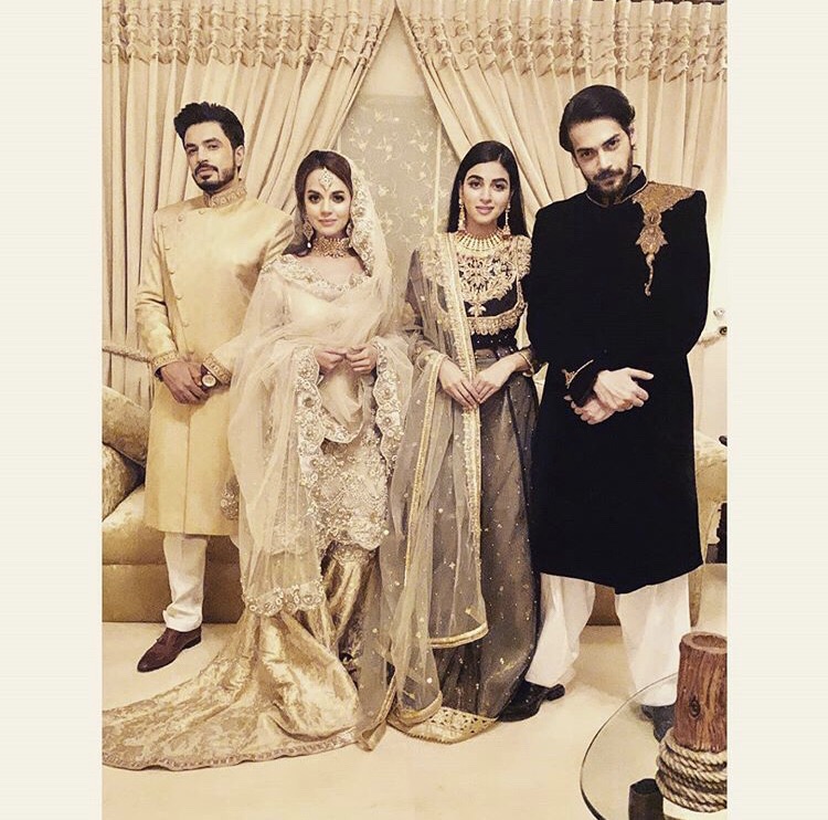 Anmol Baloch Latest Clicks From The Set Of Qurbatain