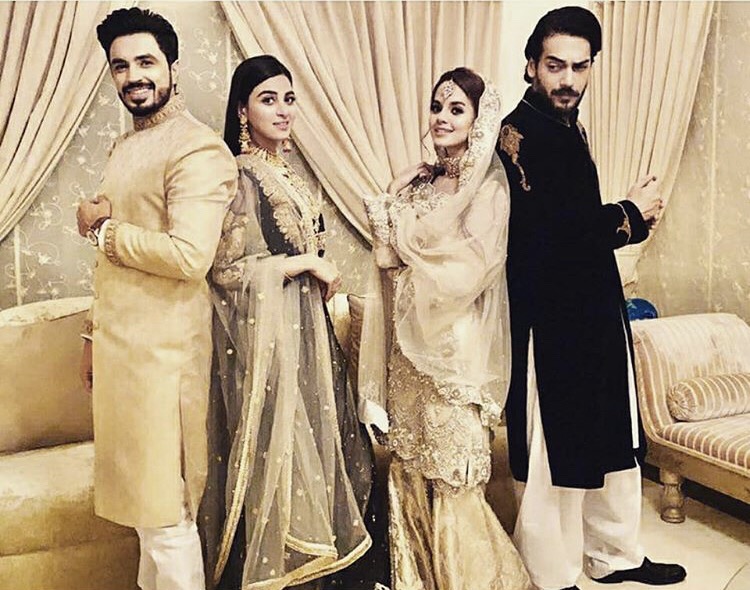 Anmol Baloch Latest Clicks From The Set Of Qurbatain