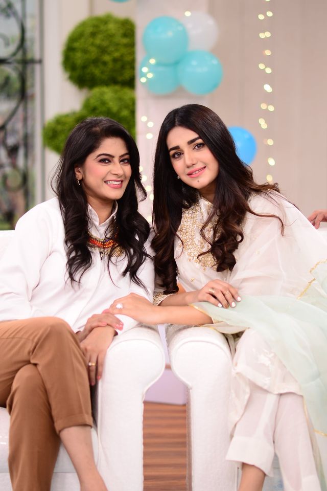 Anum Fayaz Son First Birthday Celebration in Nida Yasir Morning Show