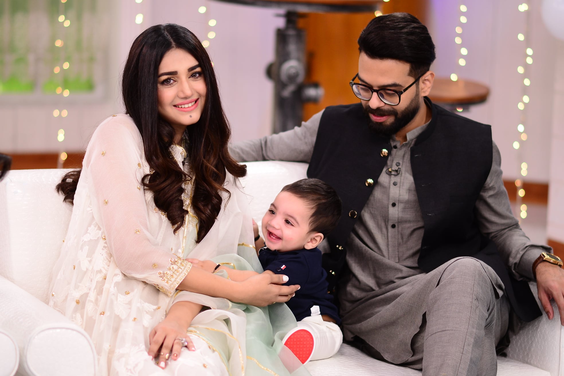 Anum Fayaz Son First Birthday Celebration in Nida Yasir Morning Show