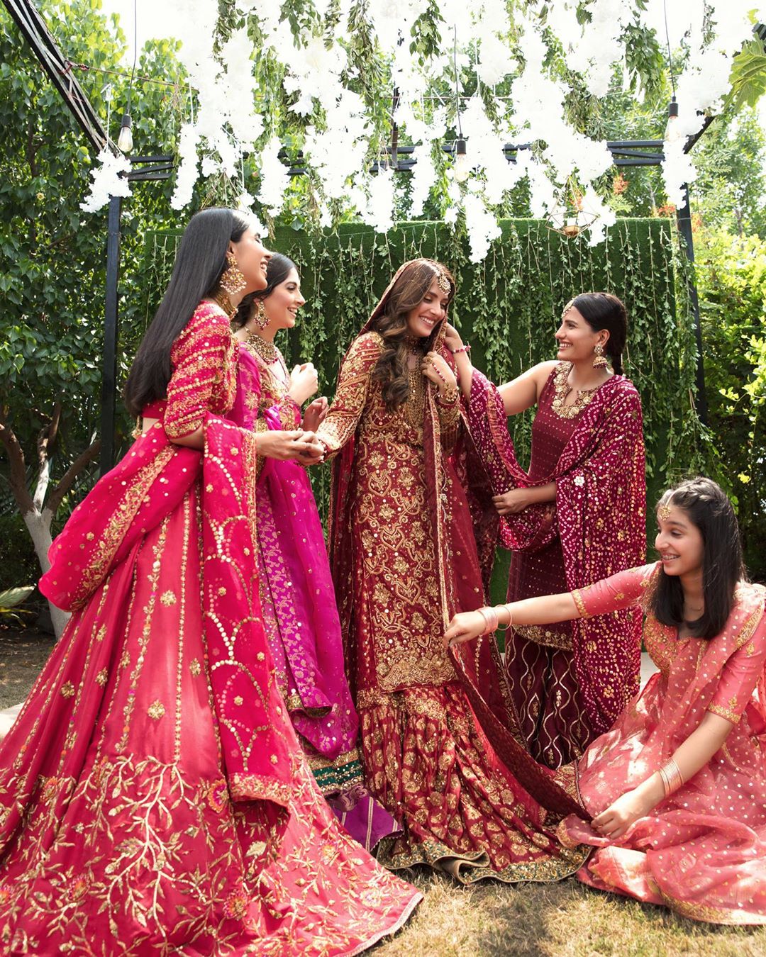 Ayeza Khan is Looking Stunning in Recent Bridal Dress Photo Shoot for Ansab Jahangir