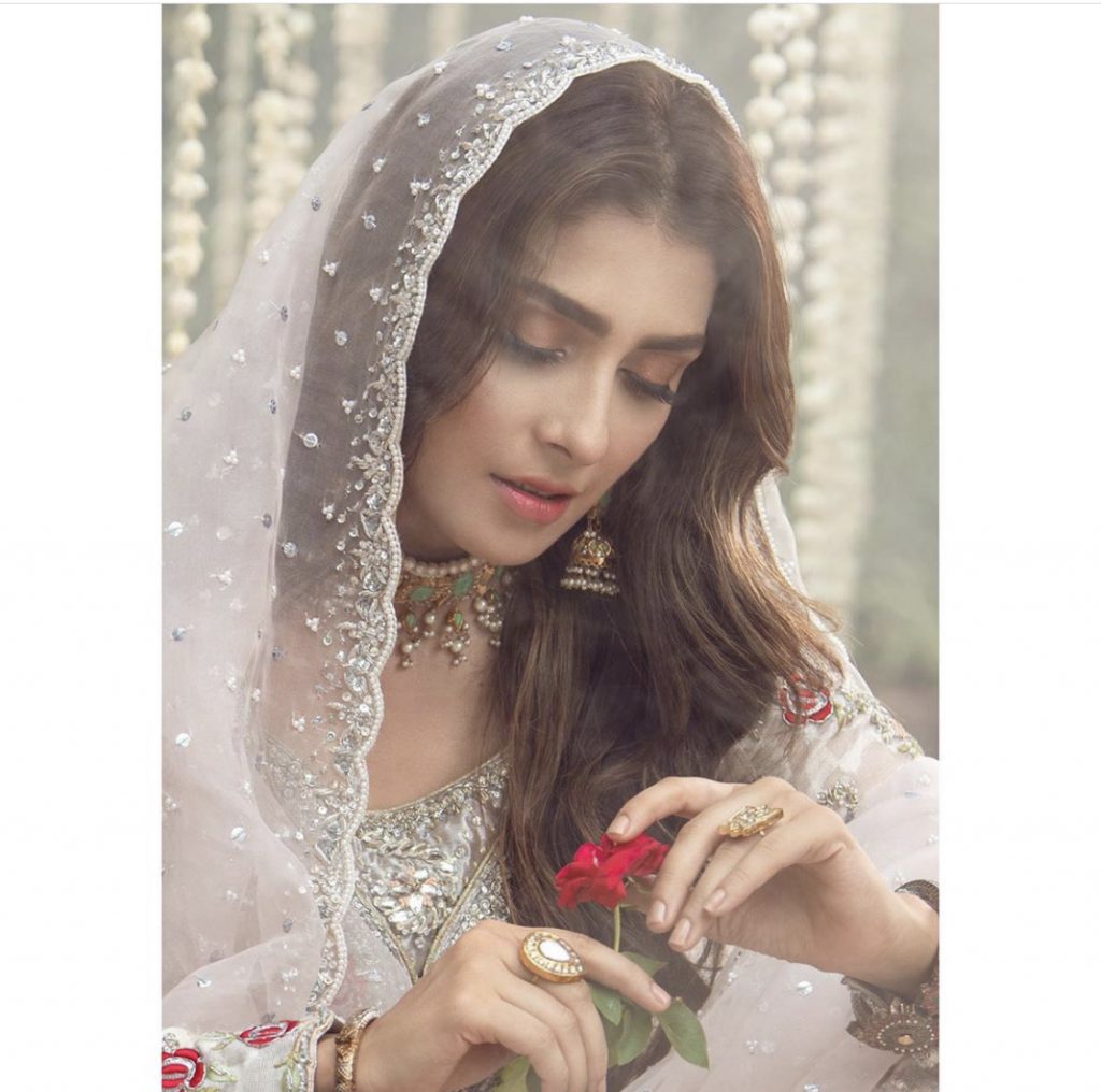 Stunning Bridal Photoshoot Of Ayeza Khan