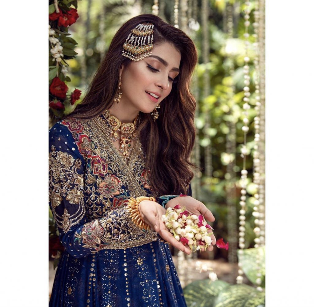 Stunning Bridal Photoshoot Of Ayeza Khan