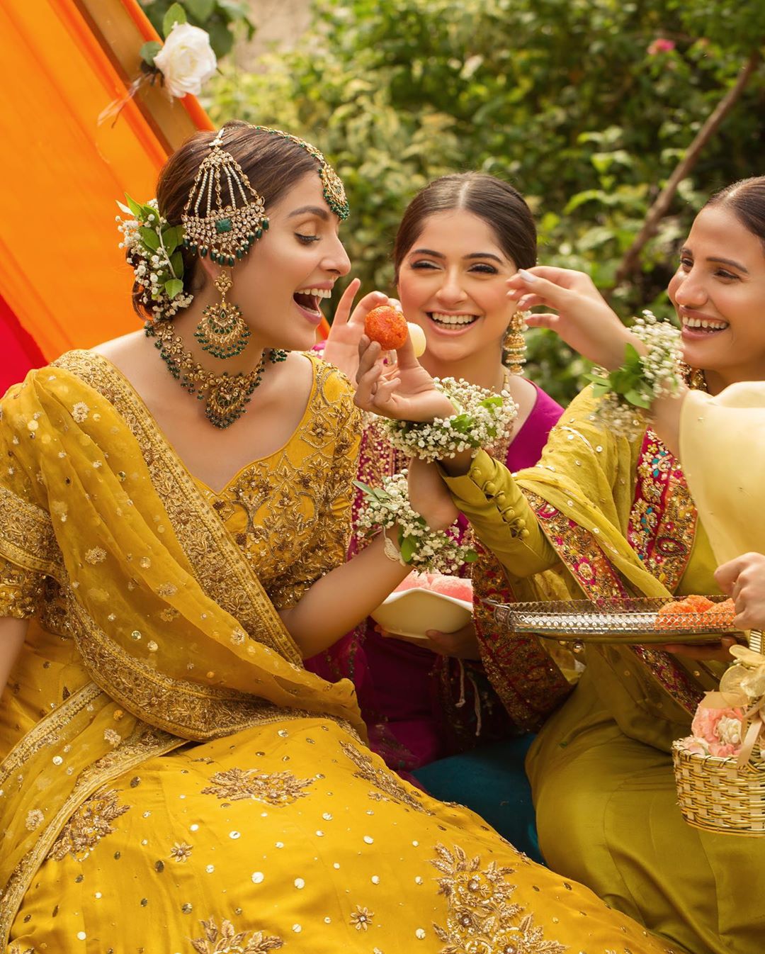 Ayeza Khan is Looking Gorgeous in Yellow Dress in Her Shoot