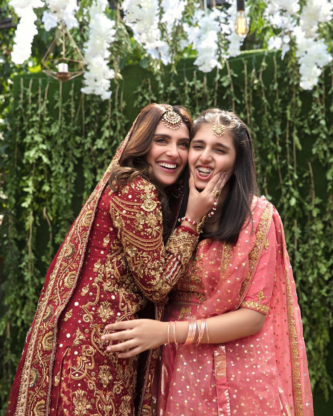 Ayeza Khan is Looking Stunning in Recent Bridal Dress Photo Shoot for Ansab Jahangir