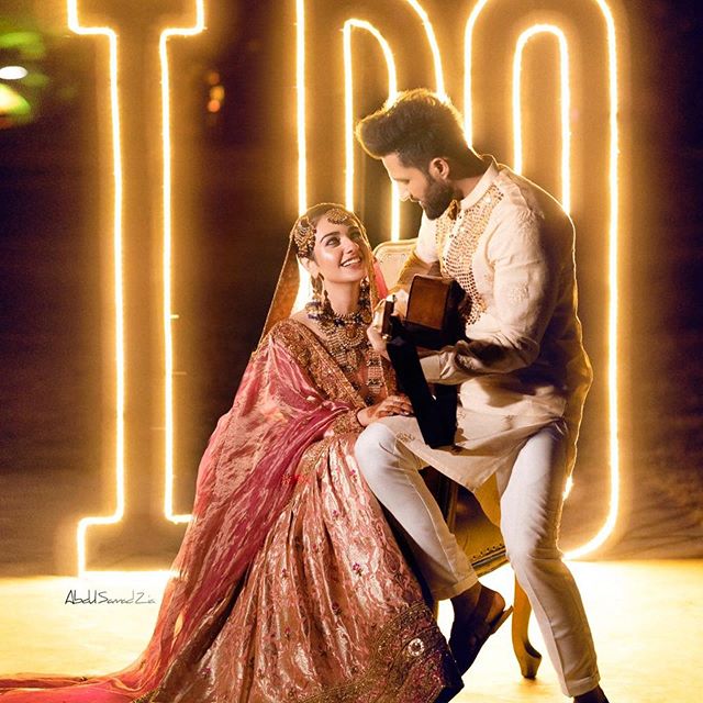 Beautiful Recreated Video From Sarah Khan, Falak Shabir's Intimate Wedding