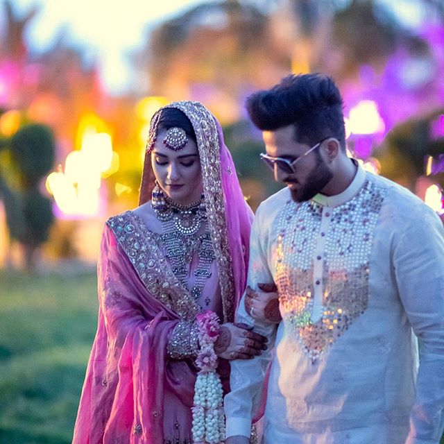 Beautiful Recreated Video From Sarah Khan, Falak Shabir's Intimate Wedding
