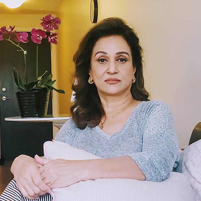 Bushra Ansari Flaunting Her Sister's Brand Outfits