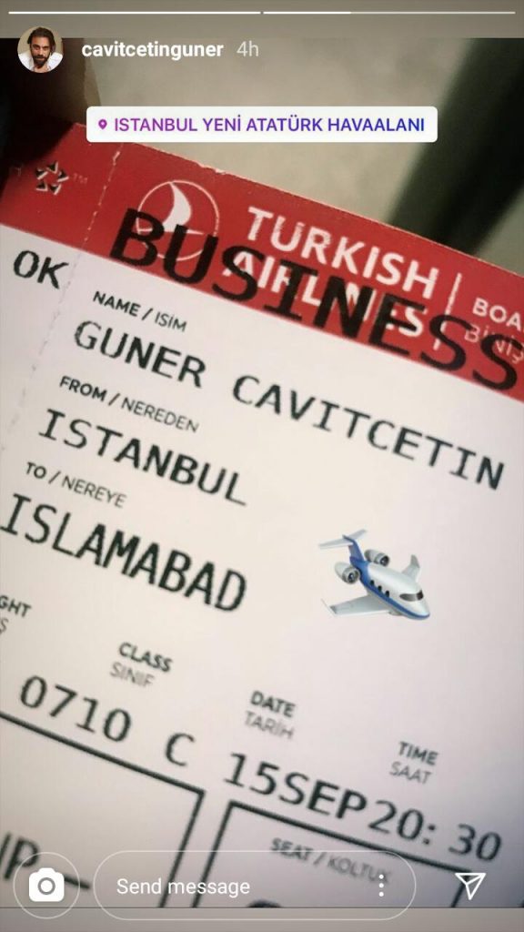 Cavit Cetin Guner Is Coming To Pakistan Finally